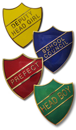 S6 - Metal enamelled badge Many titles