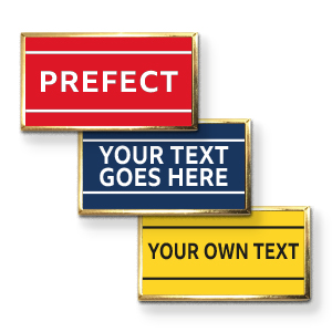 AP18 - Affordable Printed badge - 1 or 2 lines of your text
