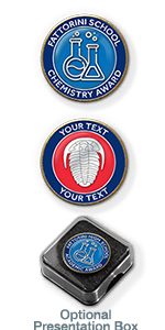 MP15 Sciences badges + 2 lines of your text