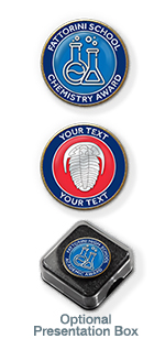 MP15 Sciences badges + 2 lines of your text