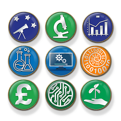 MP3  Sciences  badges