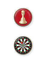 MP3 Targets & Strategy Sports badges