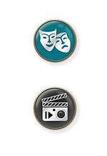 MP3 Arts badges