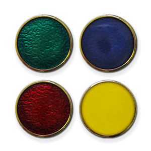 S10 - Enamel badge, 18 colours