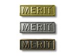 S1MER - Metal relief badge Merit