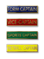 S4 - Metal enamelled badge Many titles