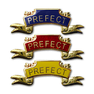 S5 PRE - Enamel badge PREFECT, 4 standard and 14 non-standard colours