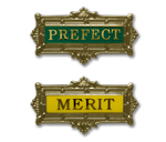 S8 - Metal enamelled badge Prefect, Merit