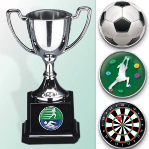 SCUPM - Cup + Sports Badge