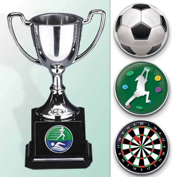 SCUPM - Cup + Sports Badge