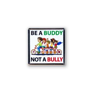 MP16 - Metal printed badge - Be a buddy