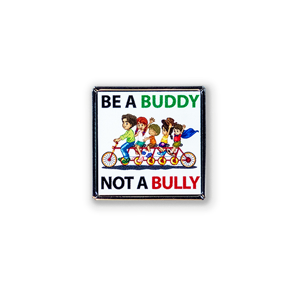 MP16 - Metal printed badge - Be a buddy