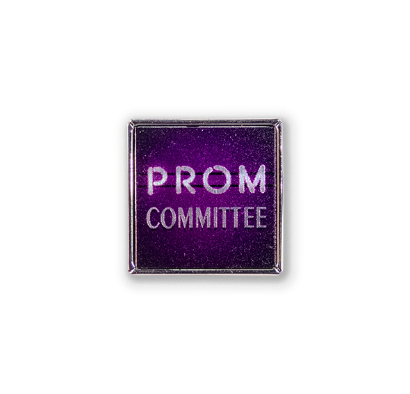 MP16 - Metal printed badge - Prom committee