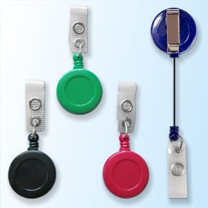 BADGER30 - Badge reel, 4 colours