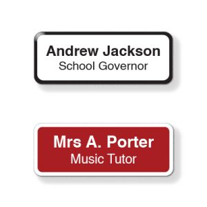 H1 - Namebadge, 9 colours