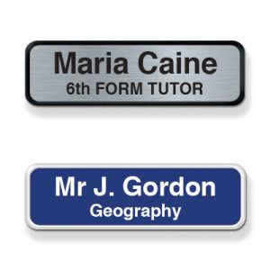 H2 - Namebadge, 9 colours