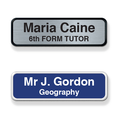 H2 - Namebadge, 9 colours