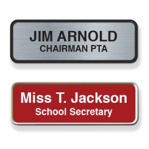 H3 - Namebadge, 9 colours