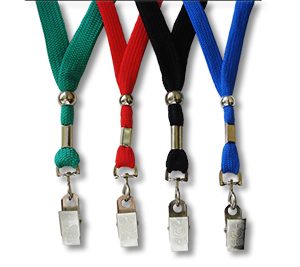 LANYARD Chord lanyards, 2 widths, 4 colours