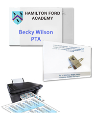 NAMCLIP - 100 Nameholder conference badges - CLIP fitting