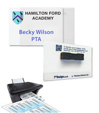 NAMMAG - 100 Nameholder conference badges - Magnet fitting