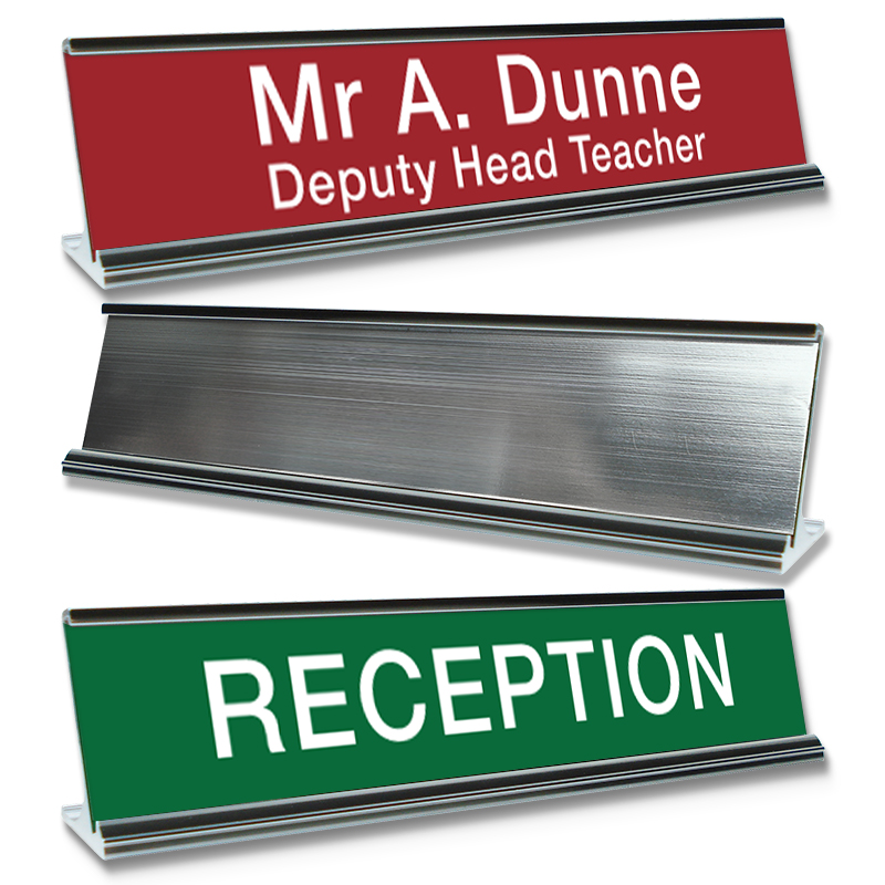 NPLATEHOLDLDK - Desk nameplate holder