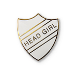 S6 - HEAD GIRL (2 stripes) - White