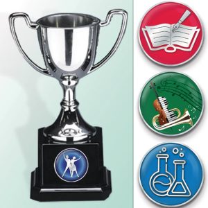 SCUPM - Cup + Subject Badge