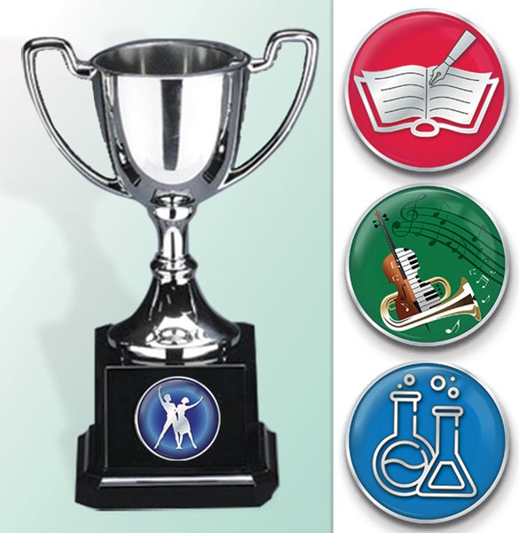 SCUPM - Cup + Subject Badge