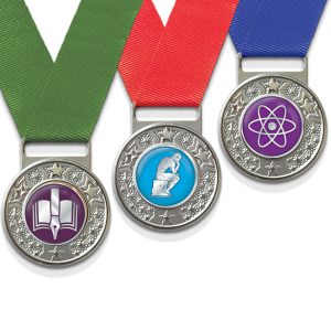 SMEDALSTAR - 43 Subjects, 5 ribbon colours