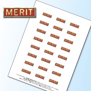STS1 - Pack of 120, S1 style Merit Stickers, 4 colours