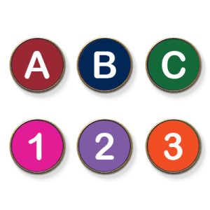 MP3IN Initials & numbers