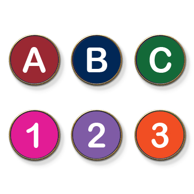 MP3IN Initials & numbers